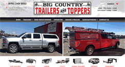 Desktop Screenshot of btrailers.com